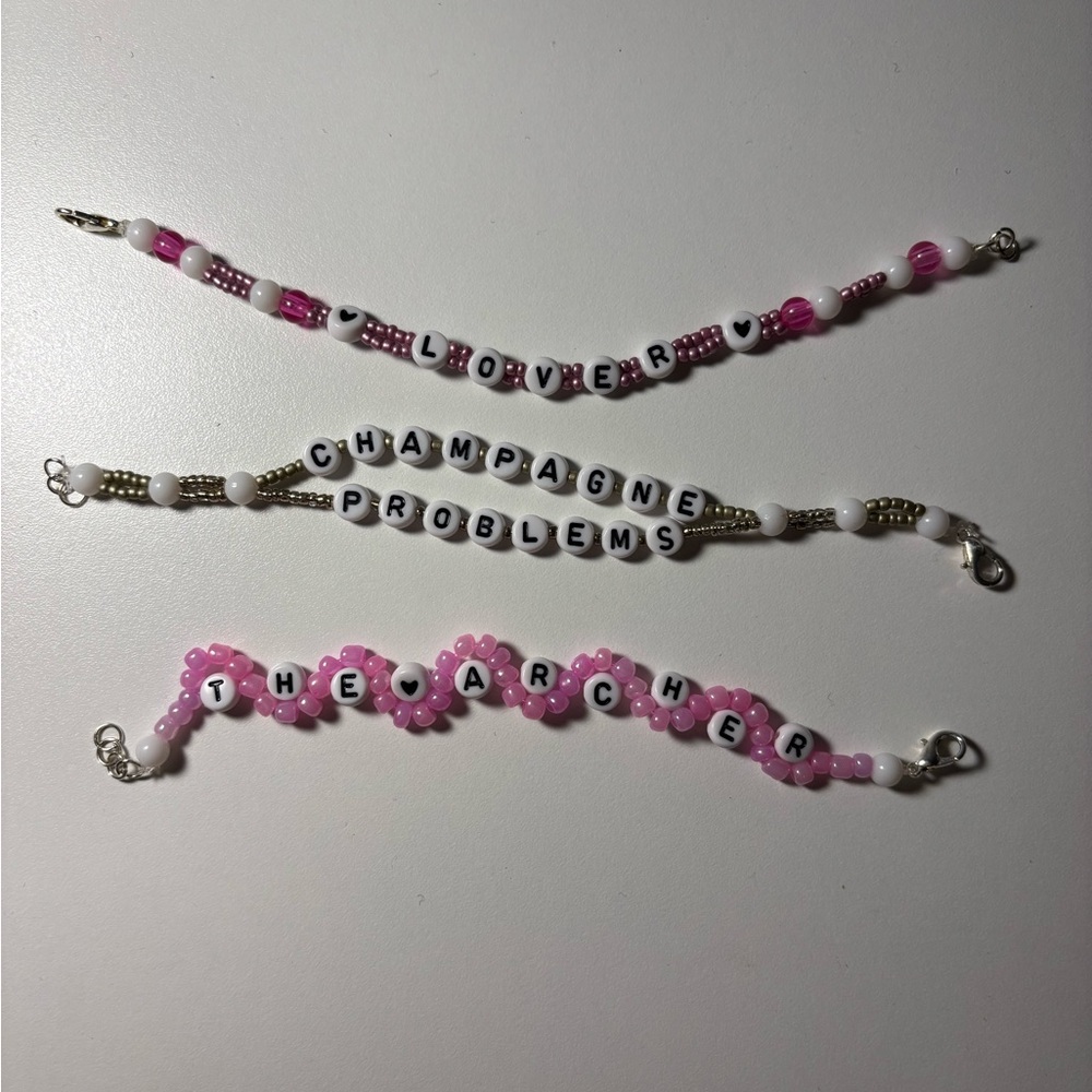 3 Beaded Friendship Bracelets